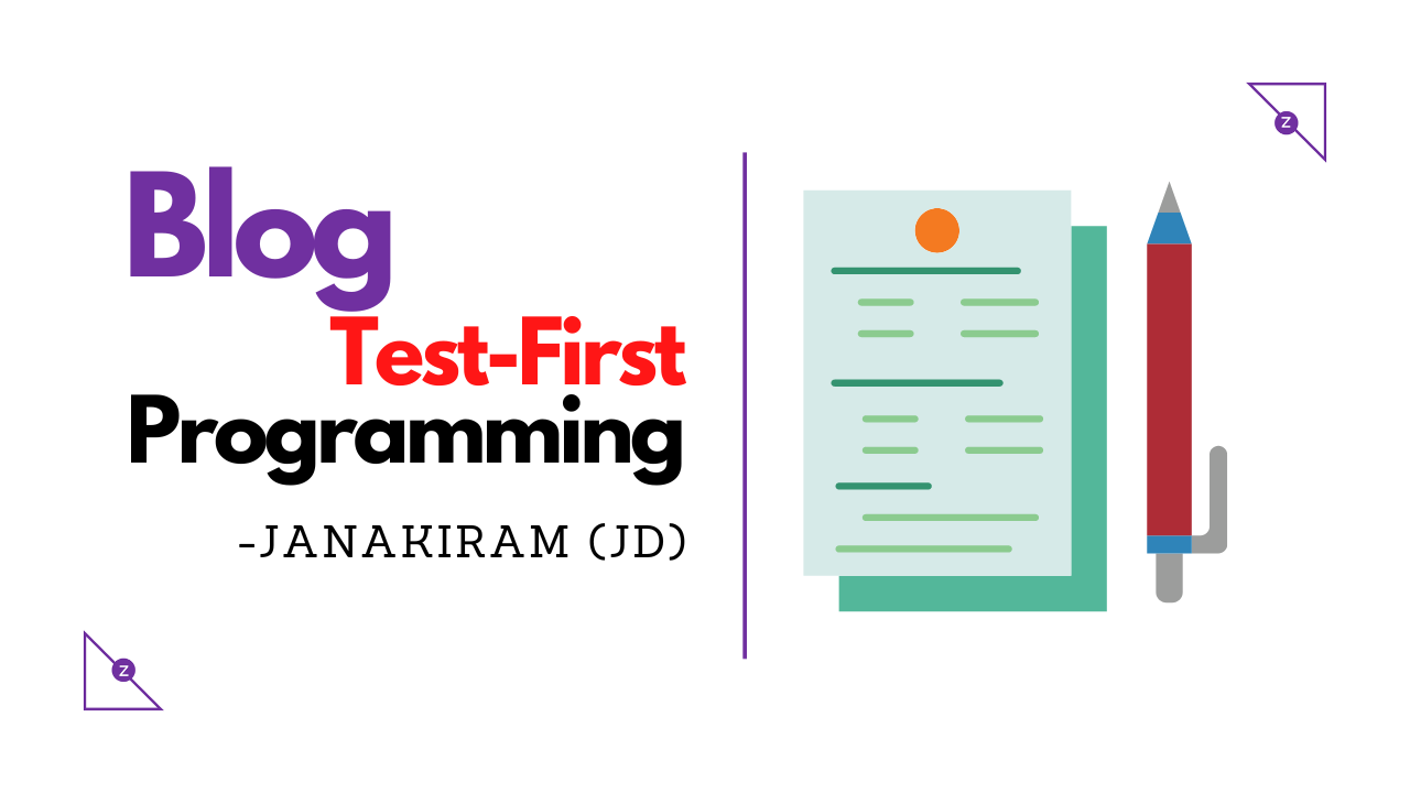 Test First Programming