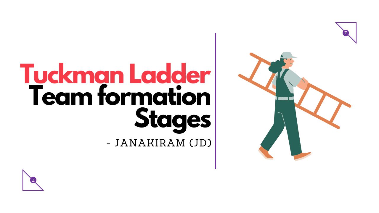 Tuckman Ladder: Team formation stages